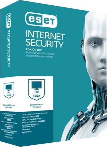 ESET NOD32 Internet Security-  лицензия на 1 год на 3ПК или продление на 20 месяцев BOX антивирус